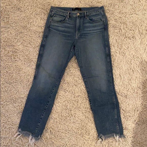 3x1 W3 Straight Authentic Crop Jeans - Picture 2 of 6